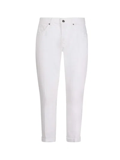 Dondup Straight Jeans In White
