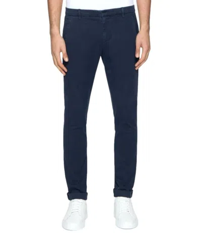 Dondup Straight-leg Blue Denim Jeans With Five-pocket Design