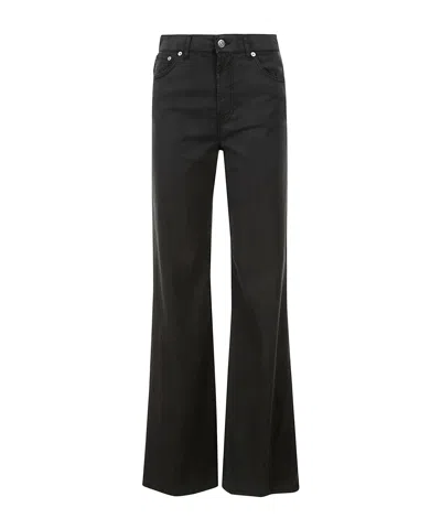 Dondup Straight-leg Casual Pants In Black