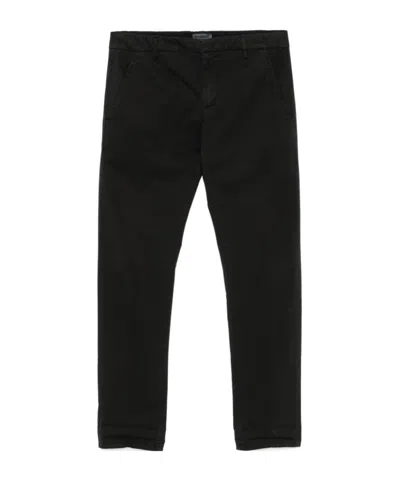 DONDUP STRAIGHT-LEG CASUAL PANTS