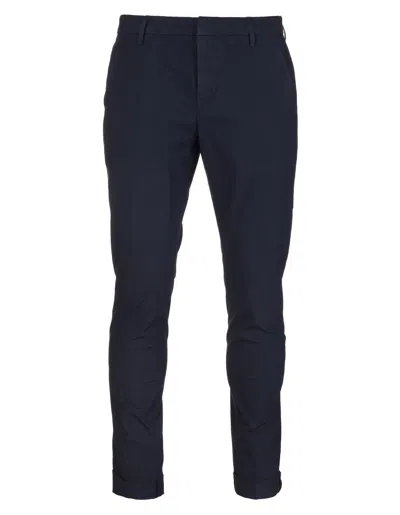 Dondup Straight-leg Chinos In Black