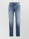 Dondup Andi5-pocket Straight-leg Jeans In Blue