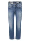 Dondup Belt-loop Jeans In Blue