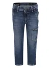 Dondup Belt-loop Jeans In Blue