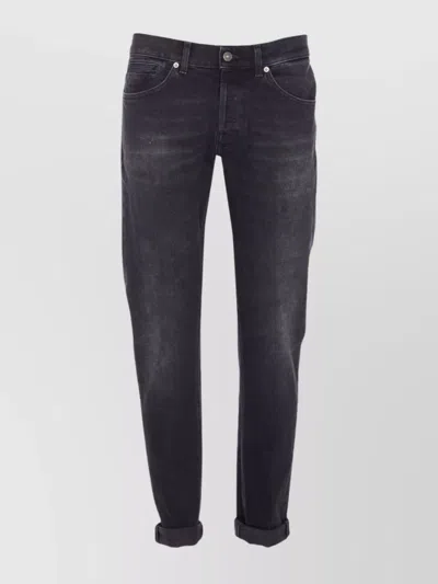 DONDUP STRAIGHT LEG JEANS FEATURING FIVE POCKETS