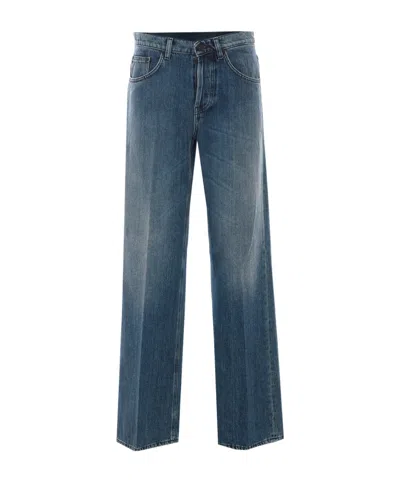 Dondup Straight Leg Jeans In Multi