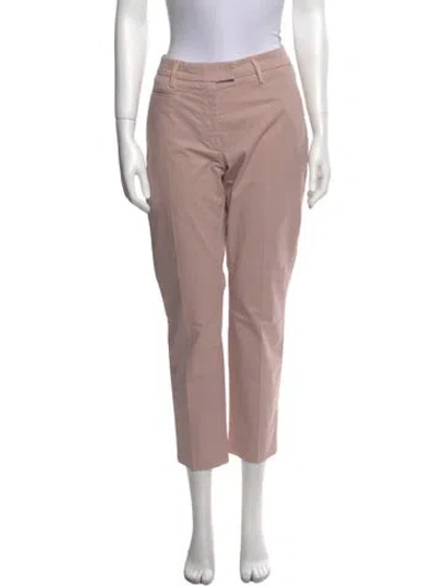 Pre-owned Dondup Straight Leg Pants W/ Tags In Pink