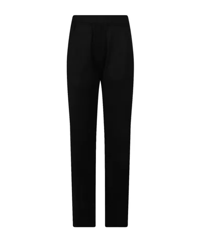 Dondup Straight Leg Trousers In Black