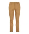 Dondup Men's Gaubert - Slim-fit Trousers In Brown