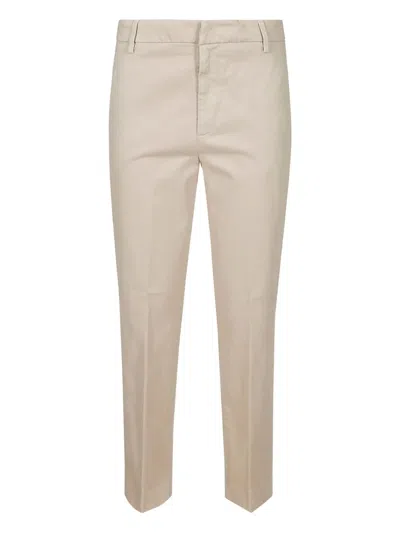 DONDUP STRAIGHT-LEG TROUSERS