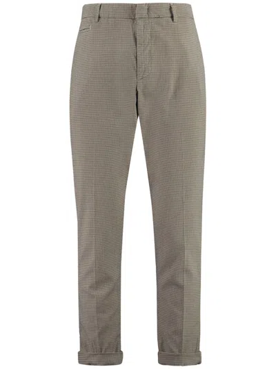 DONDUP STRAIGHT-LEG TROUSERS