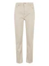 Dondup Straight-leg Trousers In Neutrals