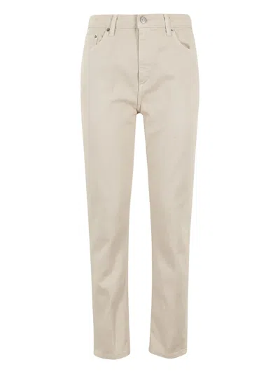 Dondup Straight-leg Trousers In Beige
