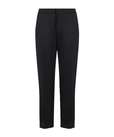 Dondup Straight-leg Casual Trousers In Black