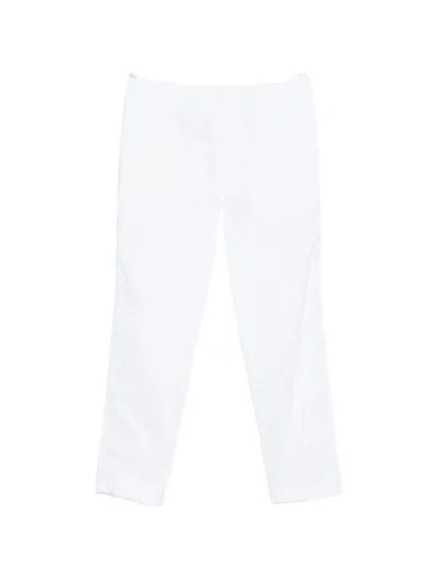Dondup Straight-leg Trousers In White