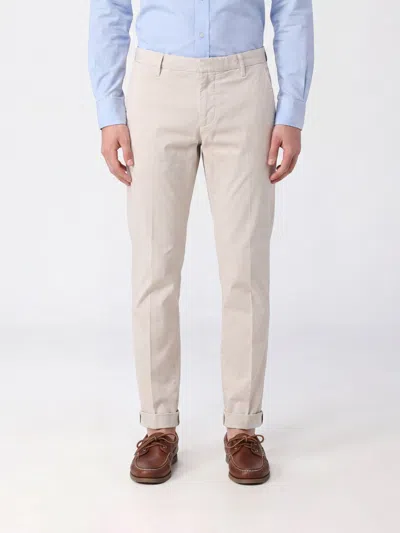 Dondup Ivory Gaubert Cotton Chino Pants In Neutral