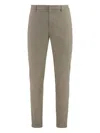Dondup Ral Chino Pants In Nude