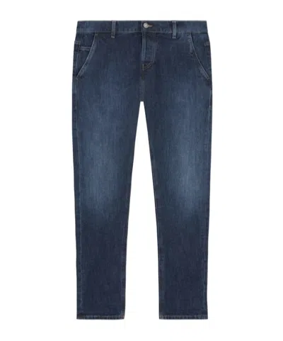 Dondup Stretch Skinny Jeans In Blue