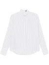 Dondup Striped Blouse In 白色