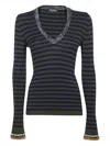Dondup Mohair-wool Sweater In Grün
