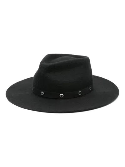 Dondup Stud-embellished Hat In 黑色