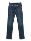 Dondup Sue Five-pocket Straight Jeans In Blue
