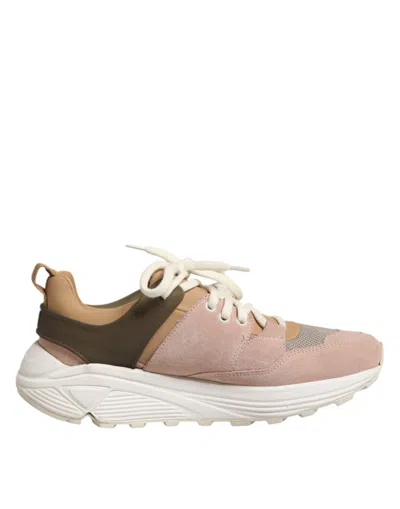 Dondup Suede Low Top Women Sneakers Women's Shoes In Neutral
