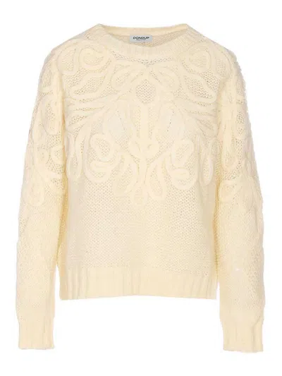 DONDUP WHITE SWEATER