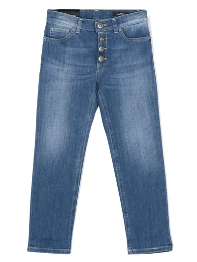 Dondup Kids' Surie Straight-leg Jeans In Blue