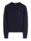 Dondup Long Sleeve Sweater In Blue