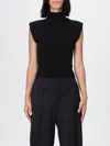 Dondup Sweater  Woman Color Black In Black