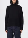 Dondup Sweater  Woman Color Black In Black