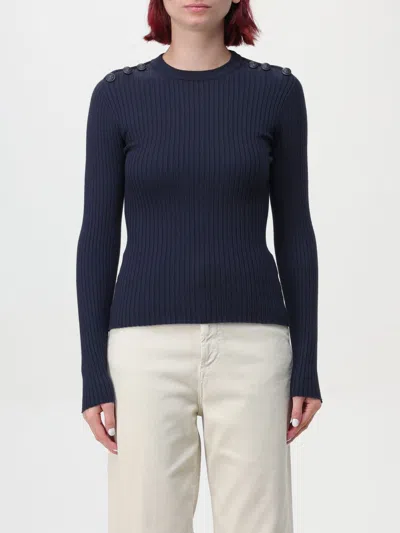 DONDUP SWEATER DONDUP WOMAN COLOR BLUE,F88257009
