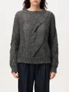 Dondup Sweater  Woman Color Grey In Grau