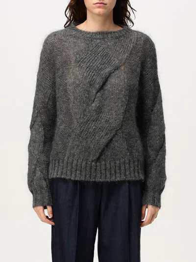 Dondup Sweater  Woman Color Grey In Grau