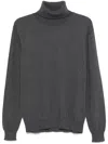 Dondup Fine-knit Sweater In Grey