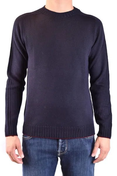 Dondup Ribbed Long Sleeve Knitwear In Multicolor