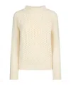 Dondup White Sweater With Classic Fit In Neutral