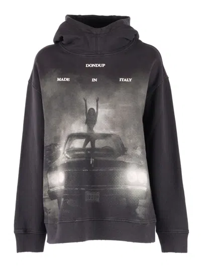 Dondup Sweatshirt In Brown