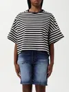 Dondup Sweatshirt  Woman Color White In White