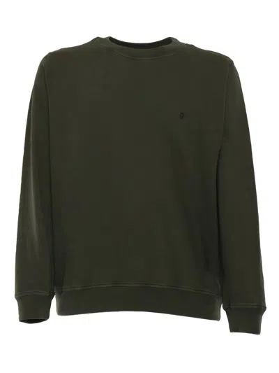 Dondup Sweatshirt In Green