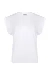Dondup Cotton T-shirt In White