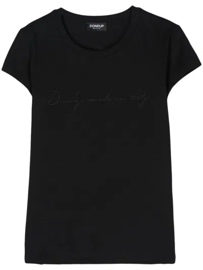 Dondup T-shirt In Black  