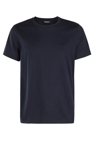 Dondup T Shirt In Blu Inchiostro