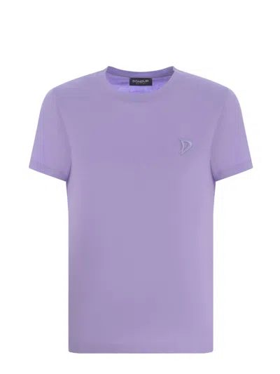 Dondup T-shirt  D Made Of Cotton In Lilla