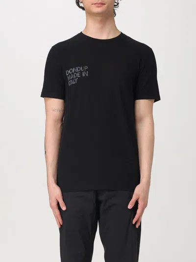 DONDUP T-SHIRT DONDUP MEN COLOR BLACK,G64345002