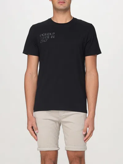 DONDUP T-SHIRT DONDUP MEN COLOR BLACK,G53211002