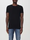 Dondup Metal Logo T-shirt In Black
