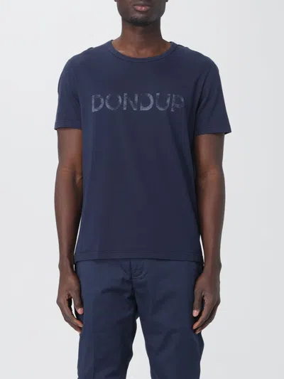 Dondup T恤  男士 颜色 蓝色 In Blue