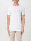 Dondup Short Sleeves T-shirt With Small Logo In White